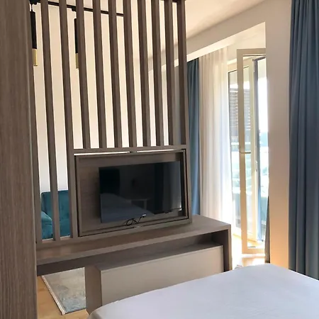 Luxe Beachfront In Becici With Pool Apartment