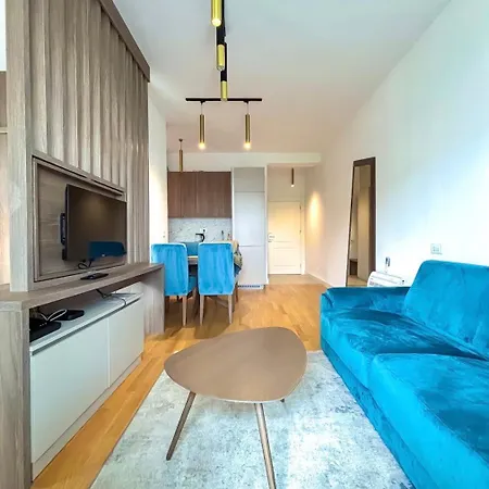 Apartment Luxe Beachfront In Becici With Pool