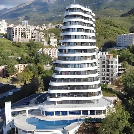 Apartment Luxe Beachfront In Becici With Pool Budva